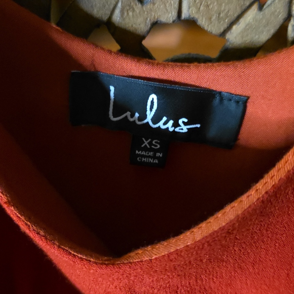 🌟 Lulu's Scarlet Ruffle Mini Dress - Picture 2 of 6